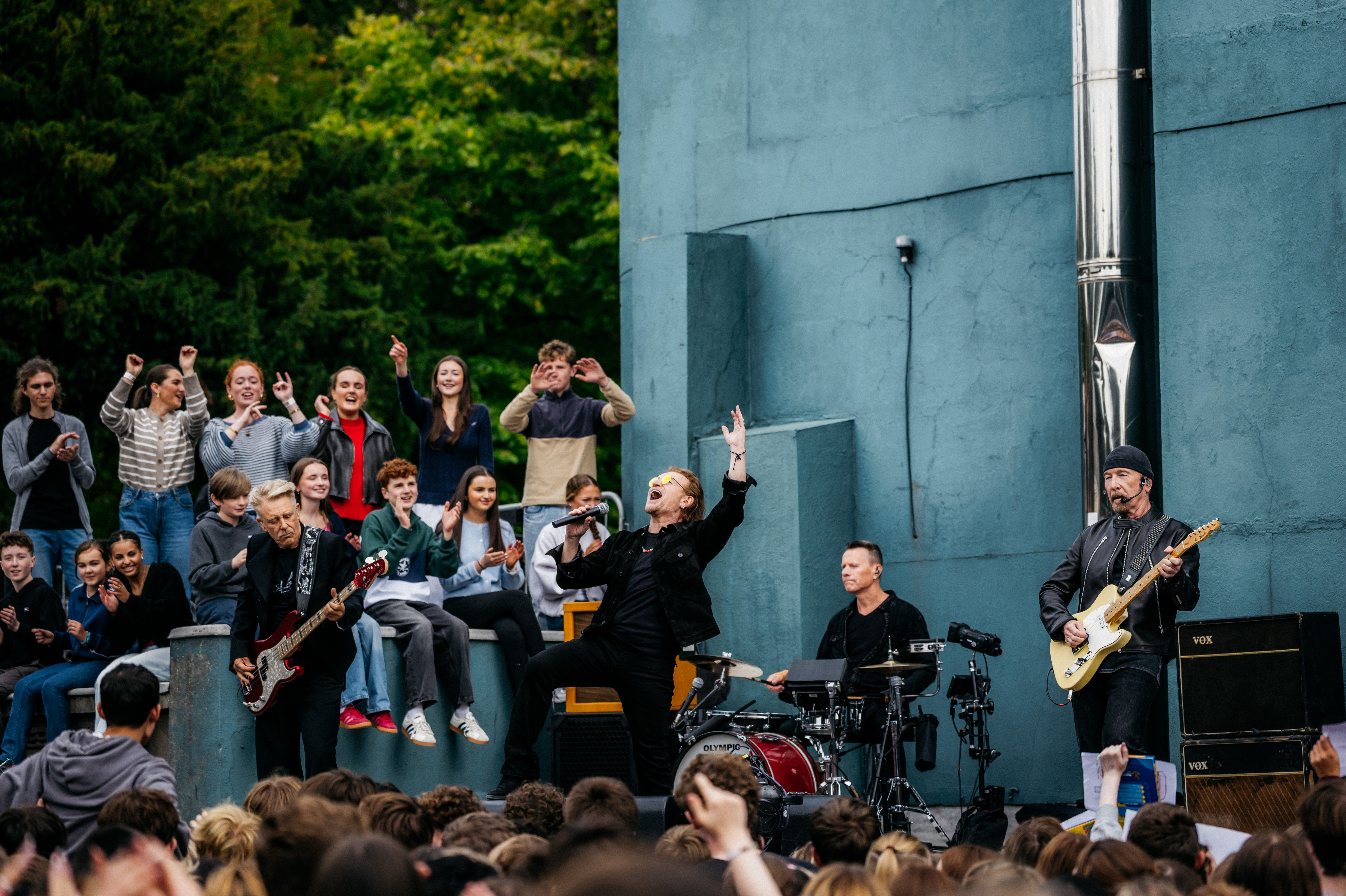 Fifty Years Later, U2 Played the Same Wall